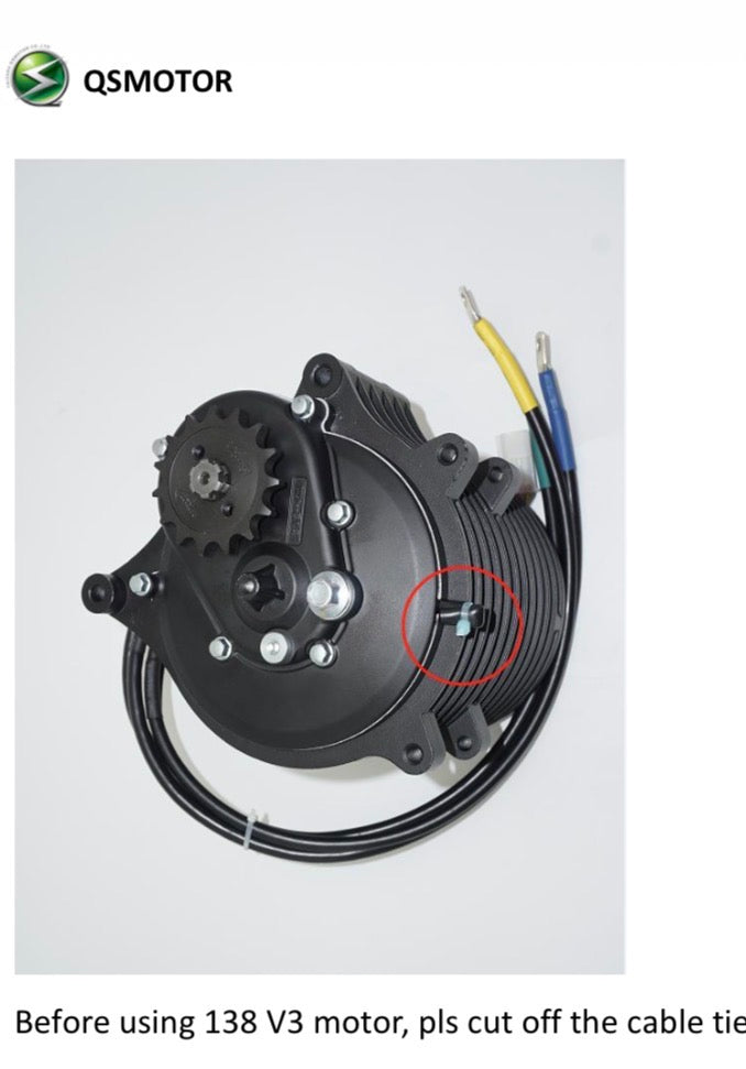 QS138 V3 70H motor and Fardriver 72680 controller combo. Save $50