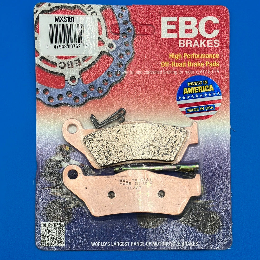 RTX-1 Front Brake Pads part# 15-181MX
