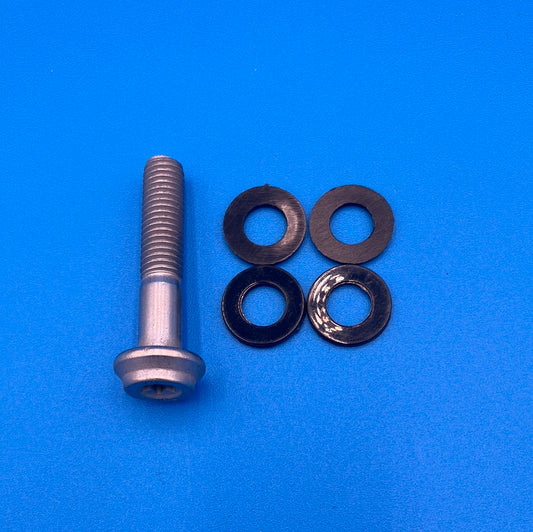 RTX-1  Front Lower Chain Guide Bolt and Spacers  part# 19 and 20