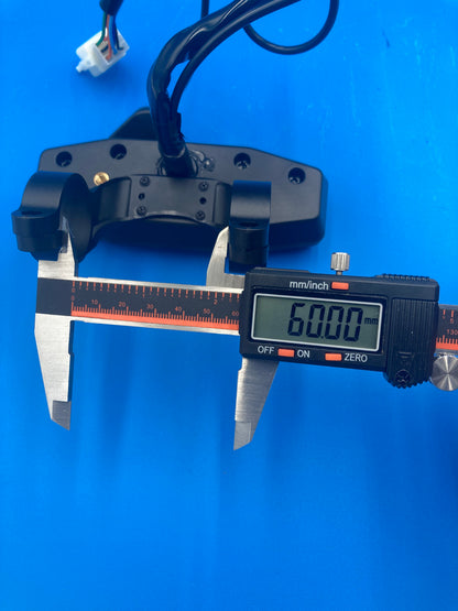 Display (Rectangle 3.13”  Chaojie) with handlebar mounts