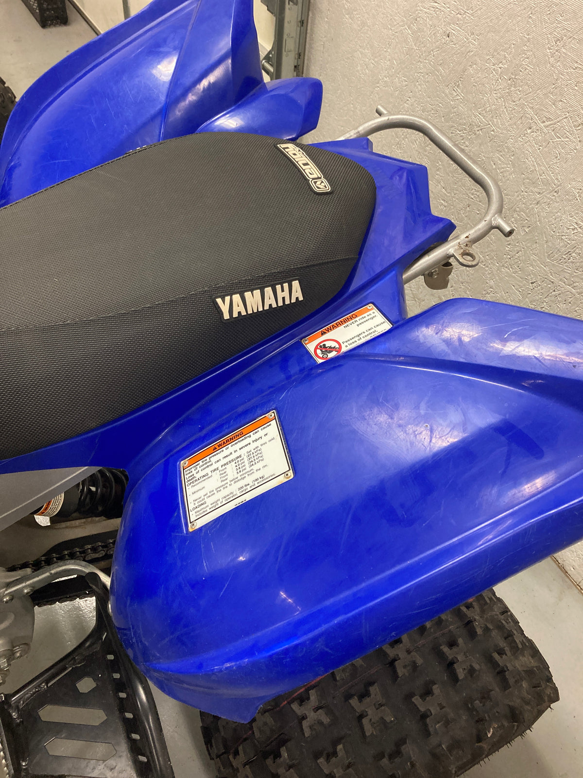 2020 96v Yamaha Raptor.