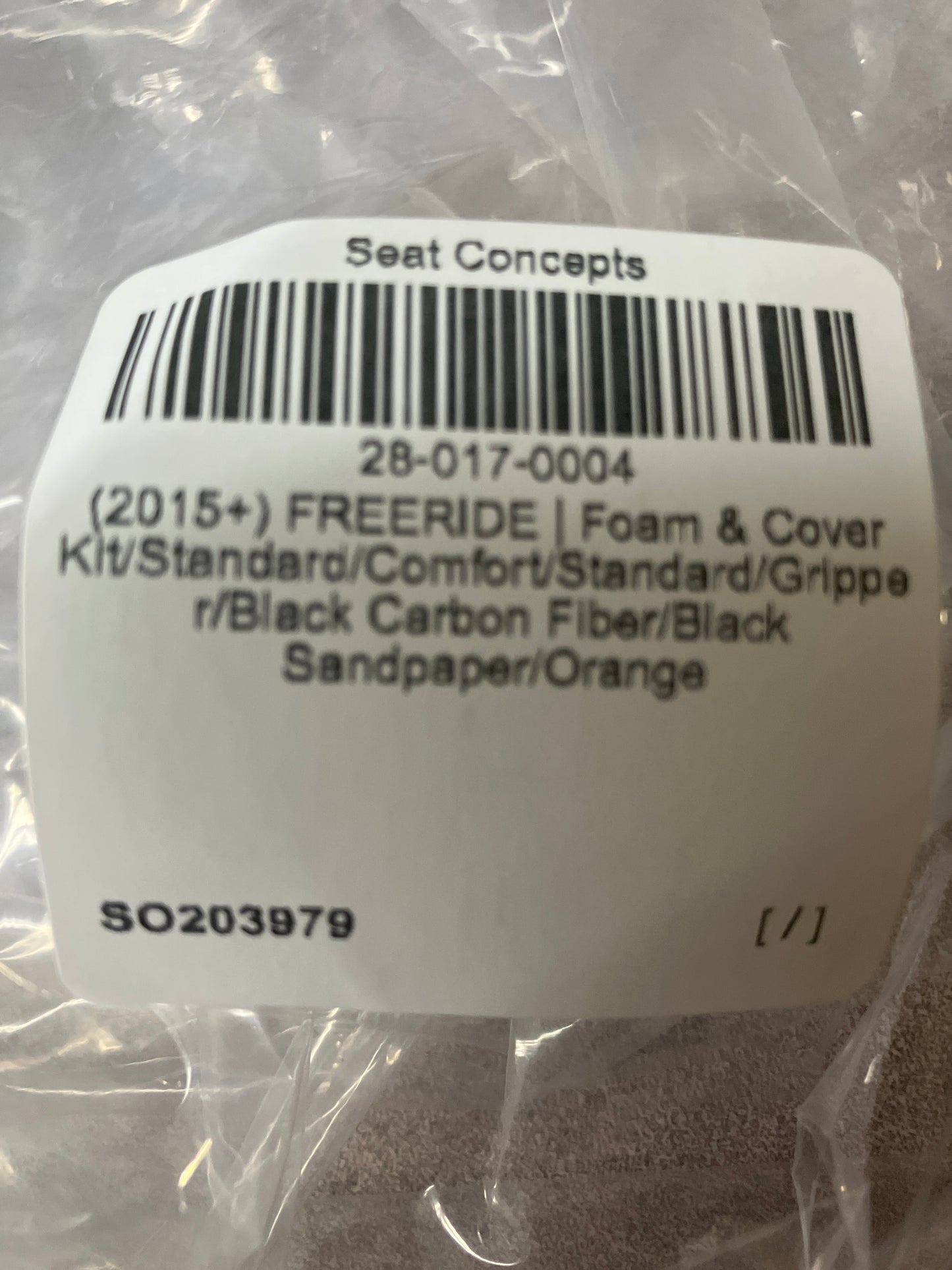 RTX-2 Standard height, aftermarket seat foam and cover by Seat Concepts