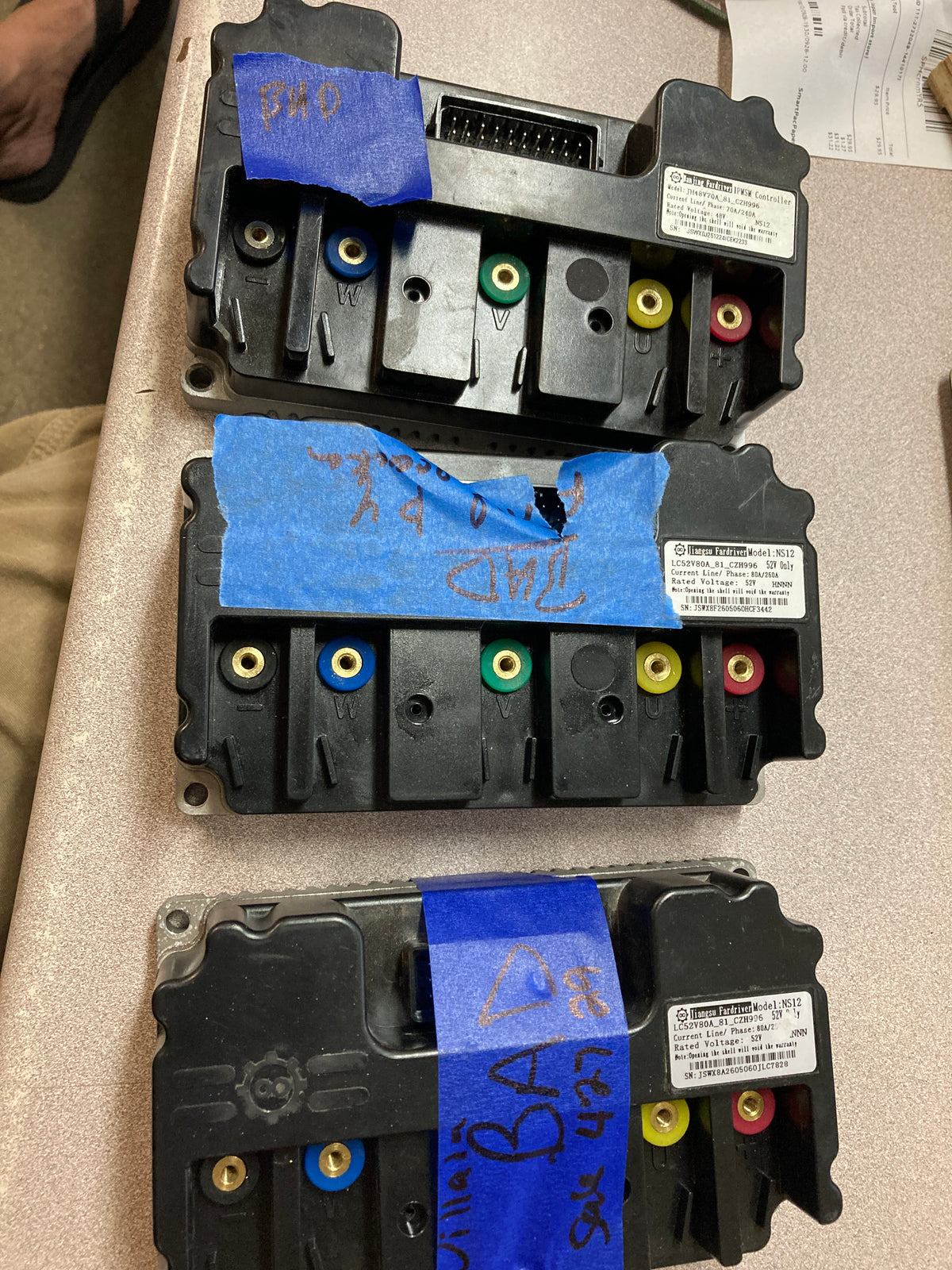 3 bad controllers for Steve B