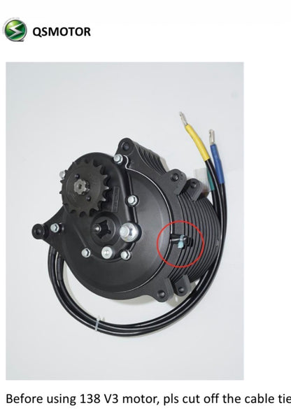 QS138 V3 70H motor and Fardriver 72680 controller combo. Save $50