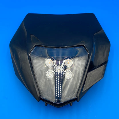 RTX-1 Headlight Assembly part# 94black