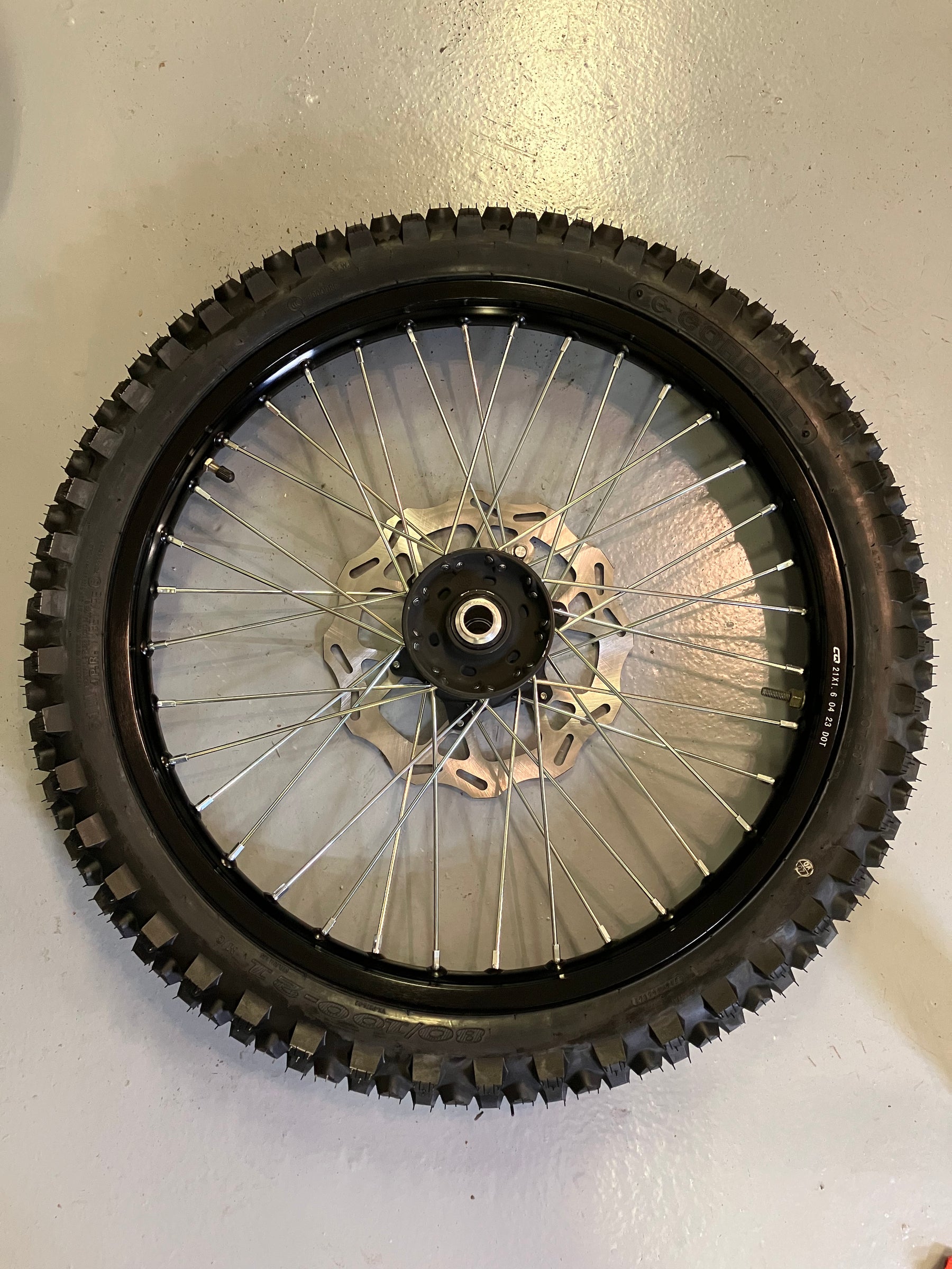 RTX-1  Front Wheel Assembly  part# 119
