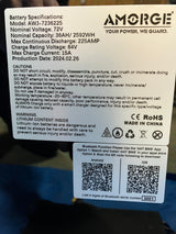 72v NMC Battery 36ah