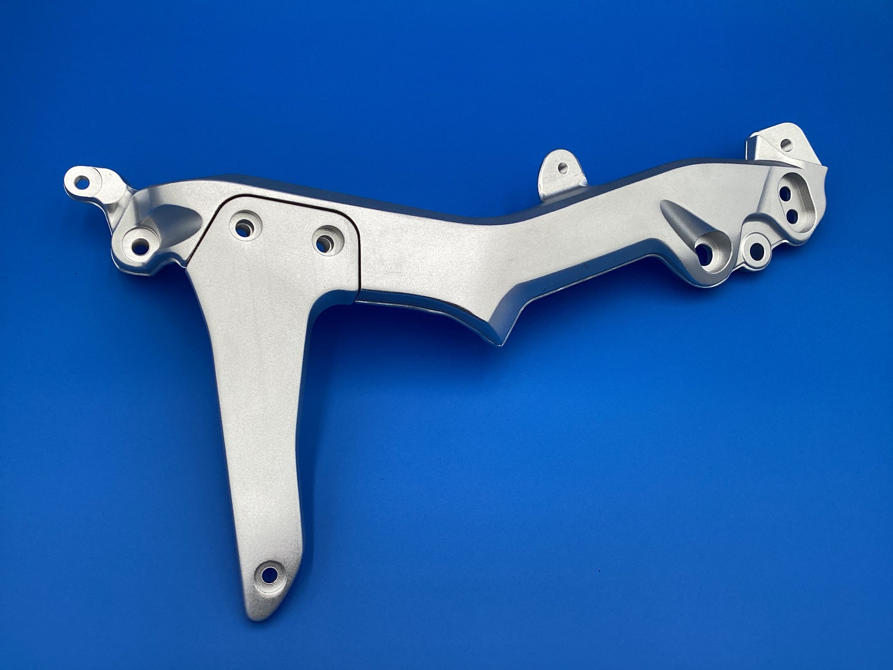 RTX-1   Left Frame Brace  part# 5-silver