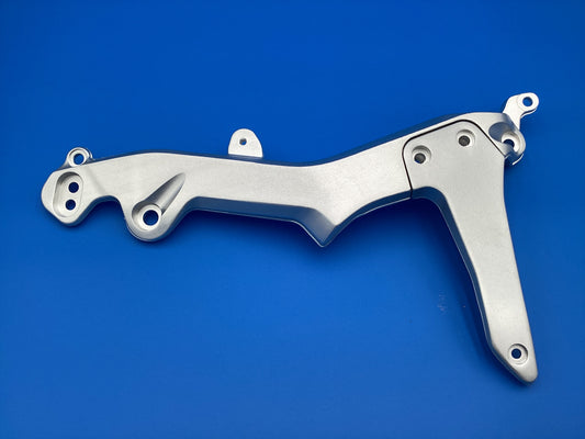 RTX-1  Right Frame Brace    part# 6-silver