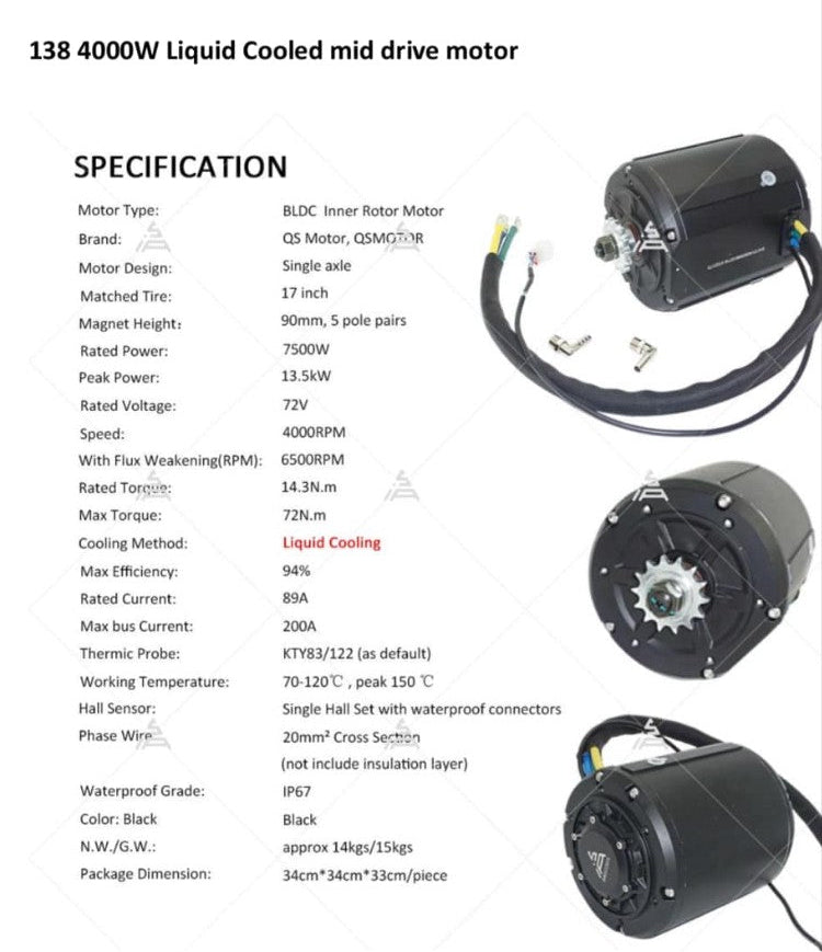 QS138 V1 90h Water Cooled
